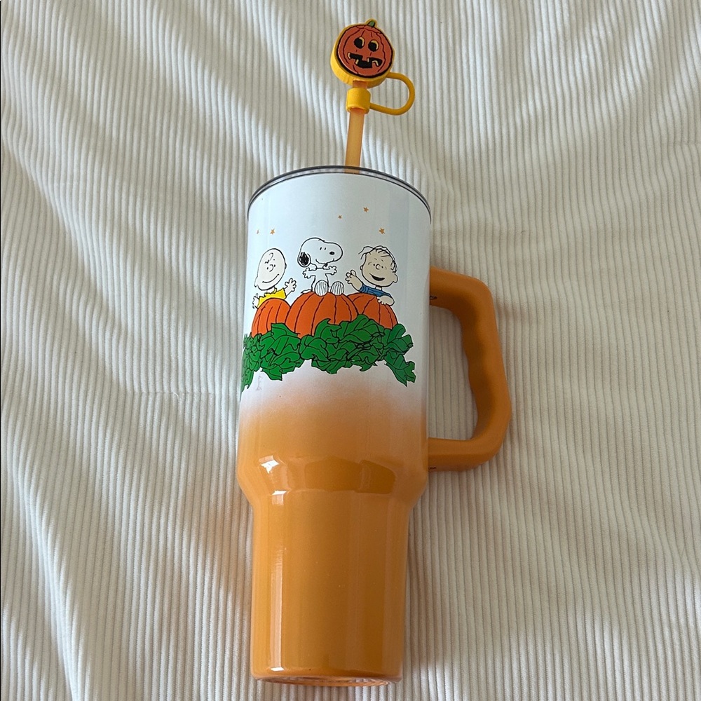 Peanuts Tumbler with Straw